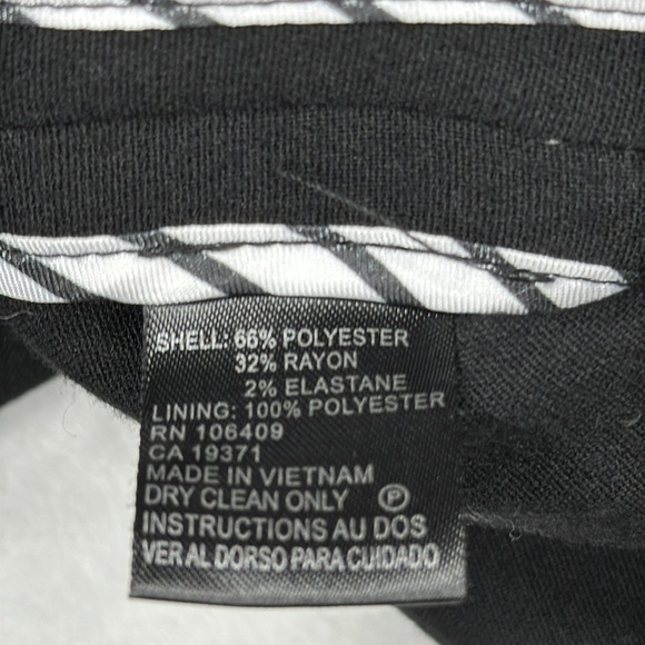 Tahari Women’s Open Front Cropped Trench -style Black 12P - Picture 8 of 10